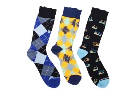 3 PAIR COMBO PACK Socks