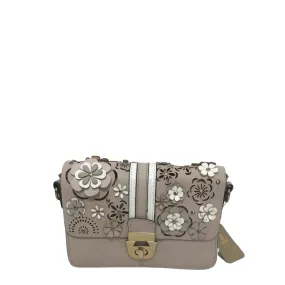 Accessorize Nude Floral Embellished Crossbody | Brand New |