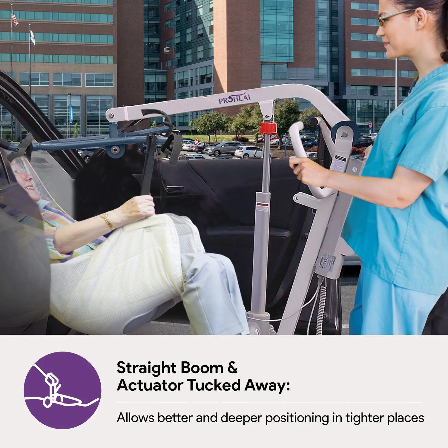 All-In-One Portable Patient Lift