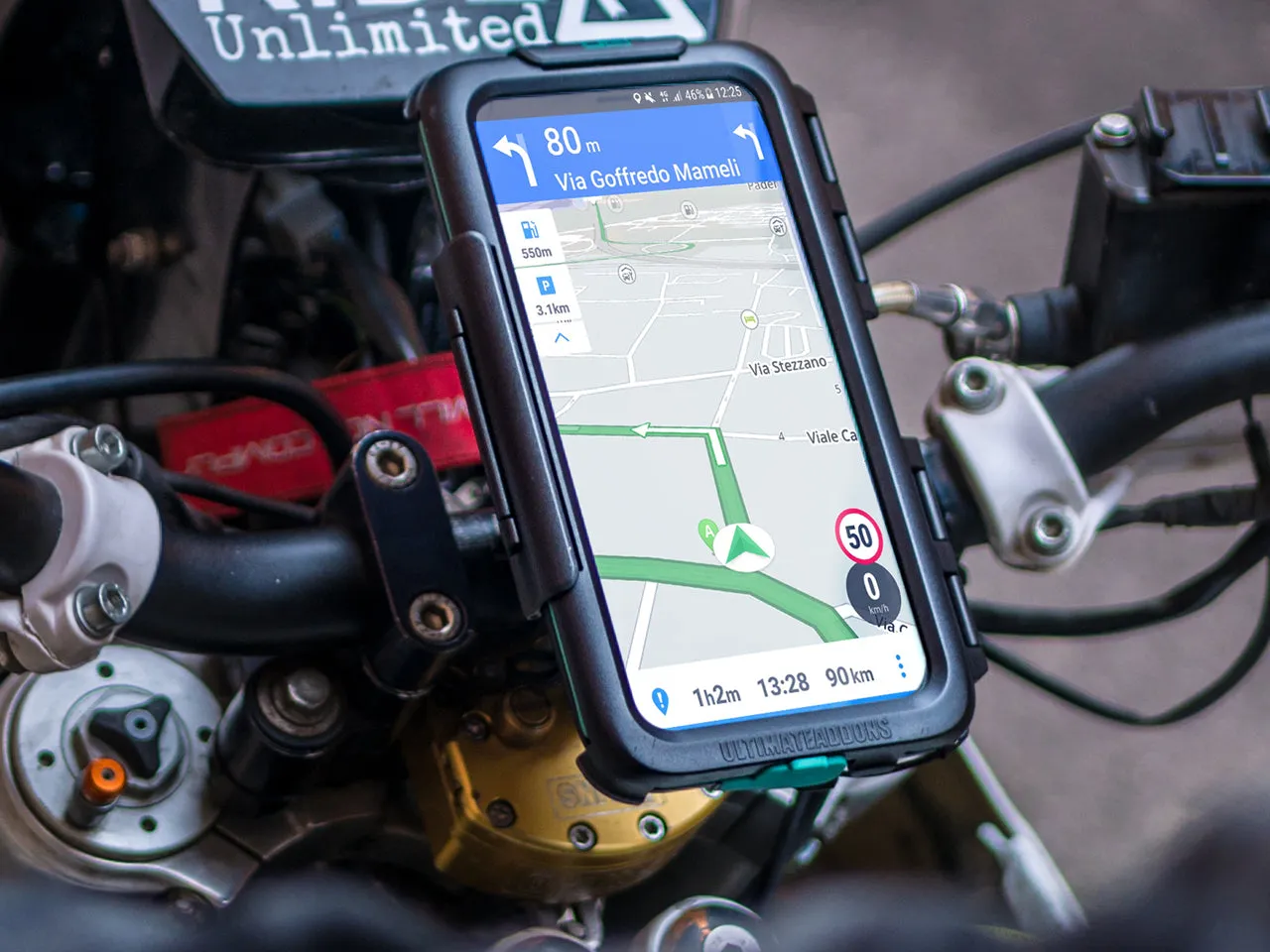 Apple iPhone - Rugged Waterproof Motorcycle Mount Phone Case Kits