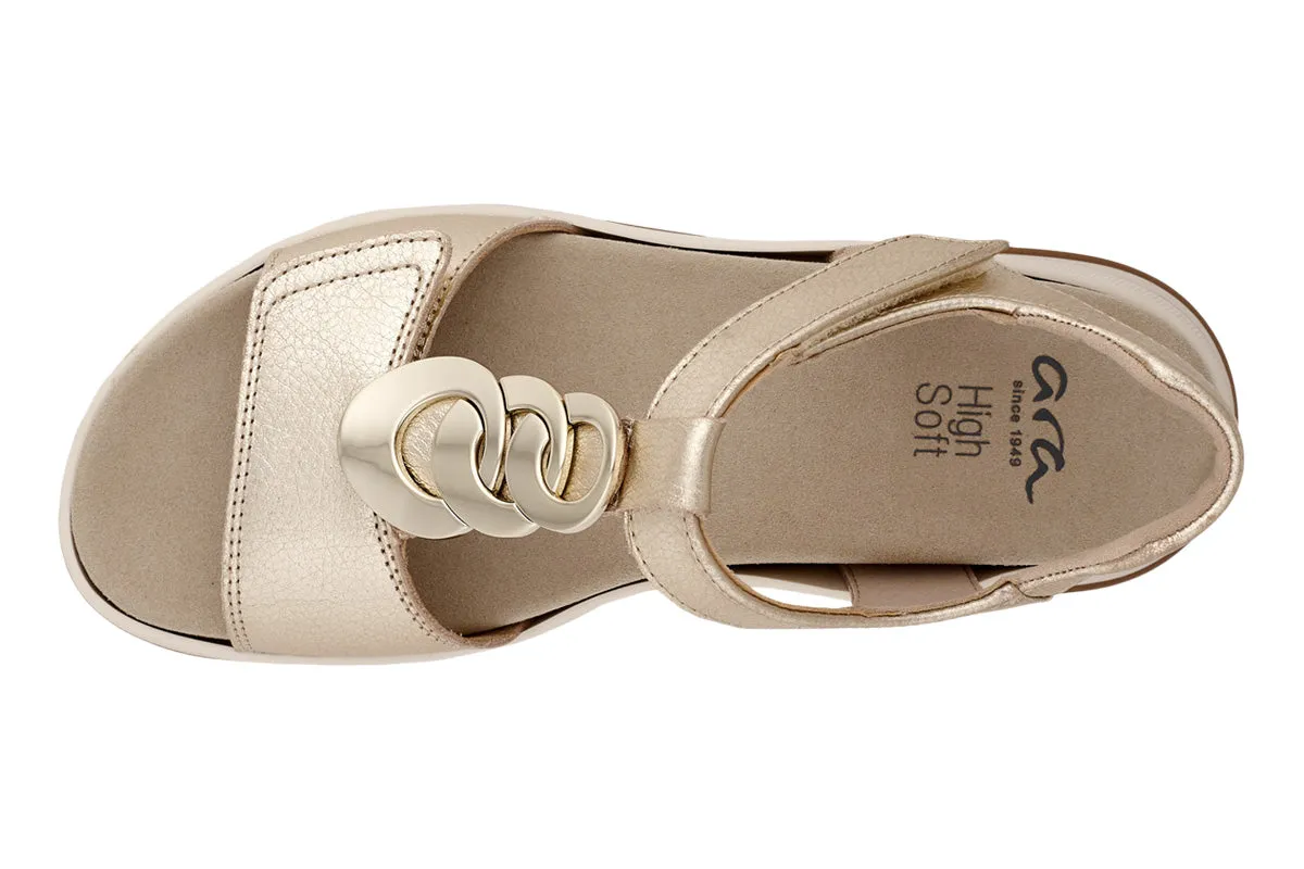 Ara Osaka Sandal 12-34826 Platinum Womens