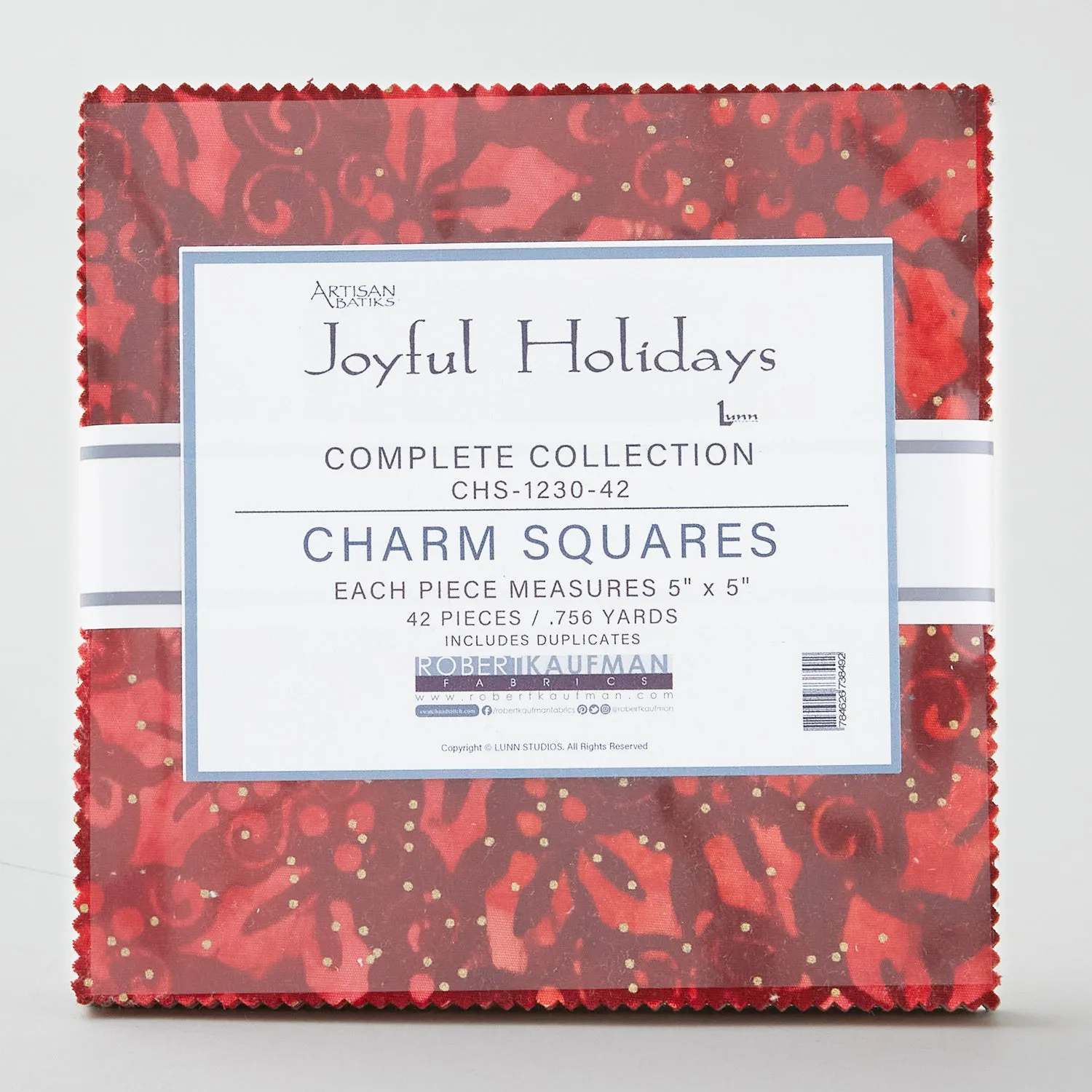 Artisan Batiks - Joyful Holidays Charm Pack