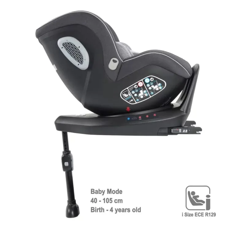 Babymore Kola 360 Rotating i-Size Group 0 /1 Car Seat - Black