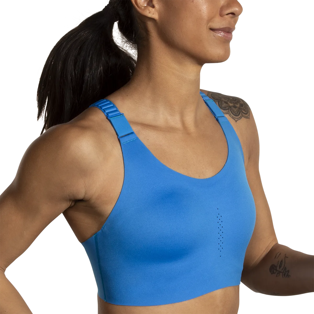 Brooks Dare Racerback Run Bra 2.0 - Azure Blue