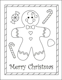 Christmas-Children's Coloring Shirt with Washable Markers