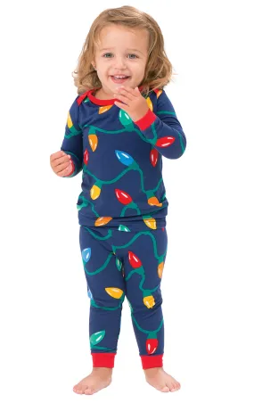 Christmas Lights Infant Pajamas