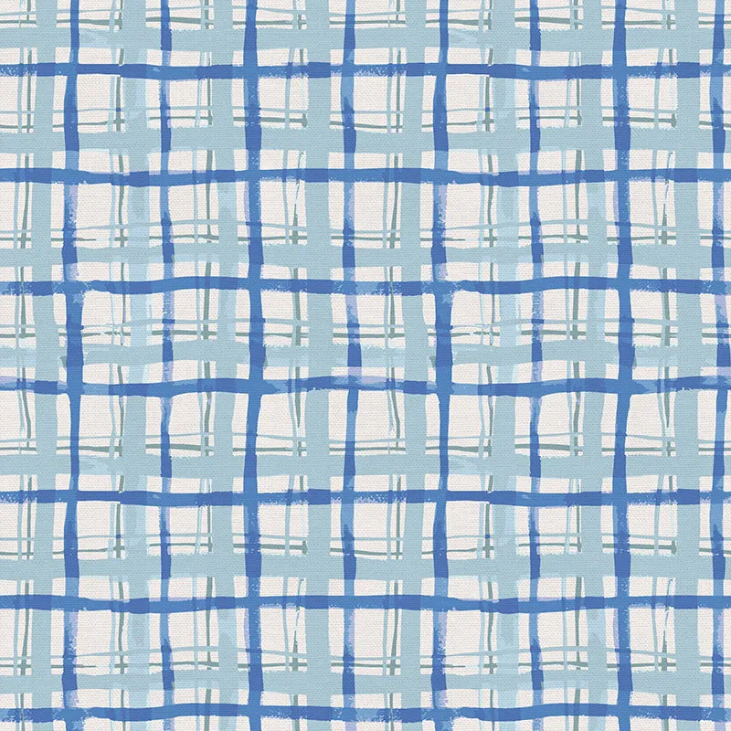 Christmas Plaid - Light Blue