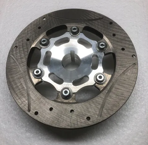 Complete 30mm Floating 6-Point Rotor Assembly (200 x 16mm thick rotor)