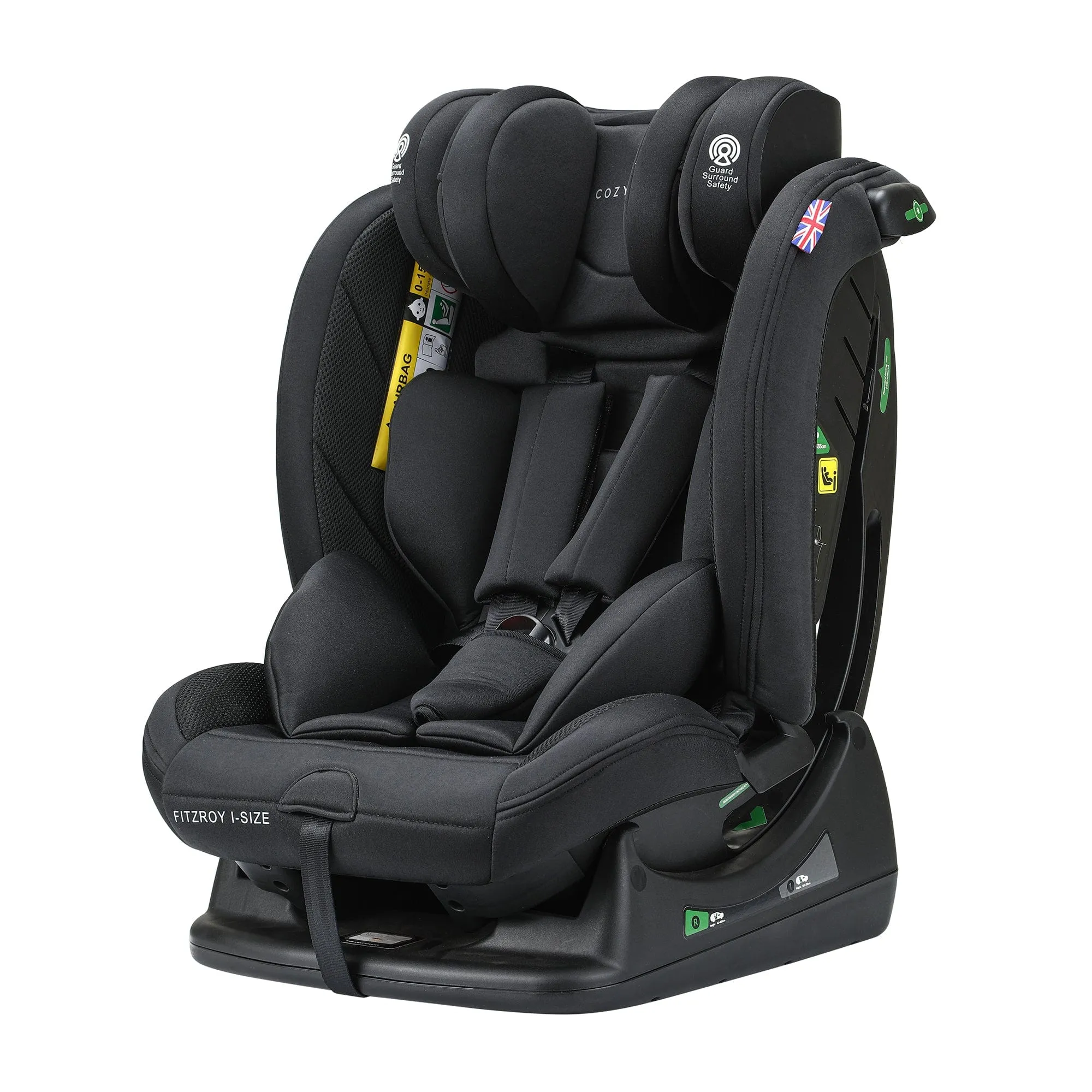 Cozy N Safe Fitzroy i-Size Car Seat - Onyx