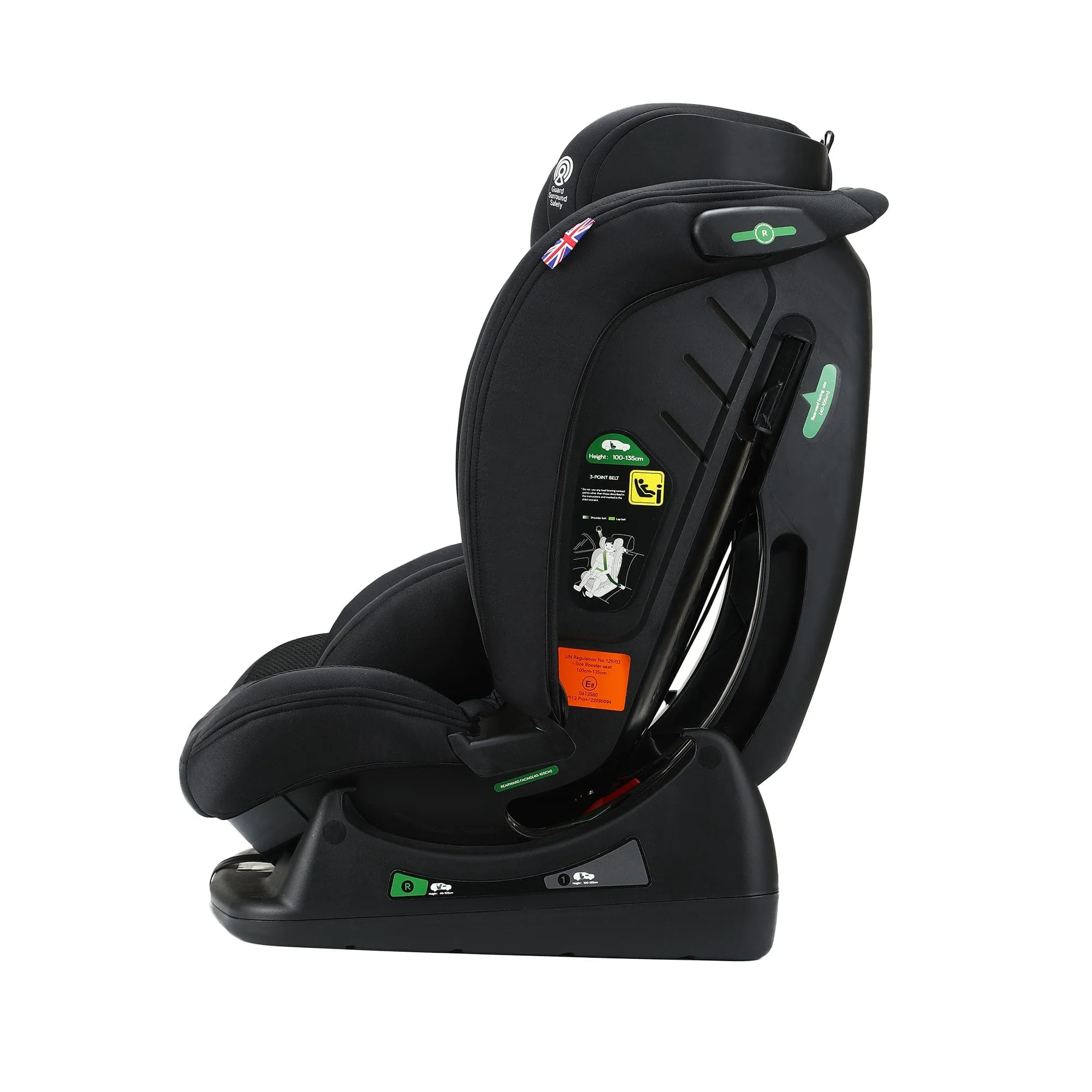 Cozy N Safe Fitzroy i-Size Car Seat - Onyx