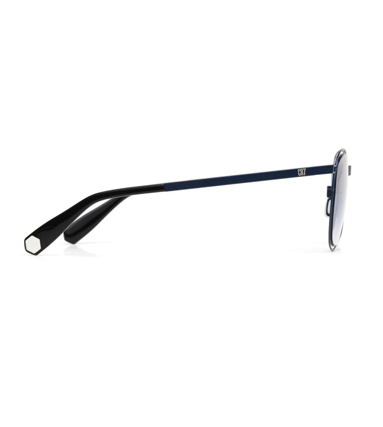 CR7 Unisex Blue Gradient Oval Sunglasses