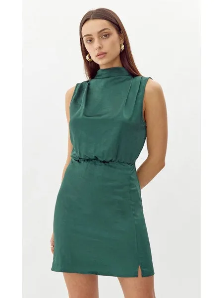 DANILA MOCK NECK DRESS