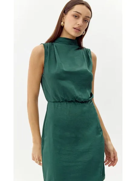 DANILA MOCK NECK DRESS