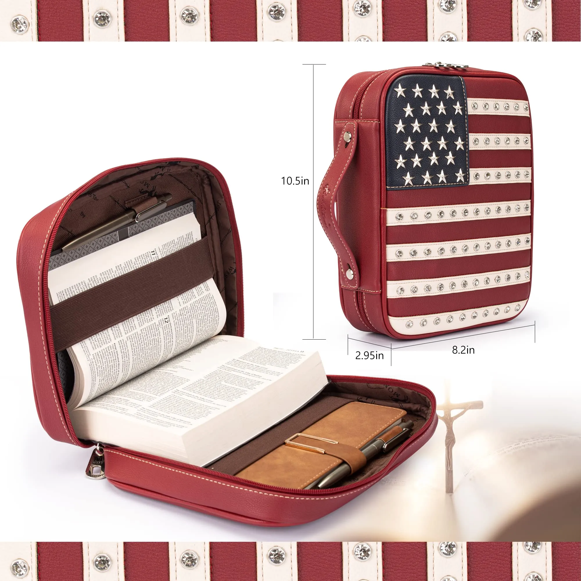 DC044 Montana West American Pride Collection Bible Cover