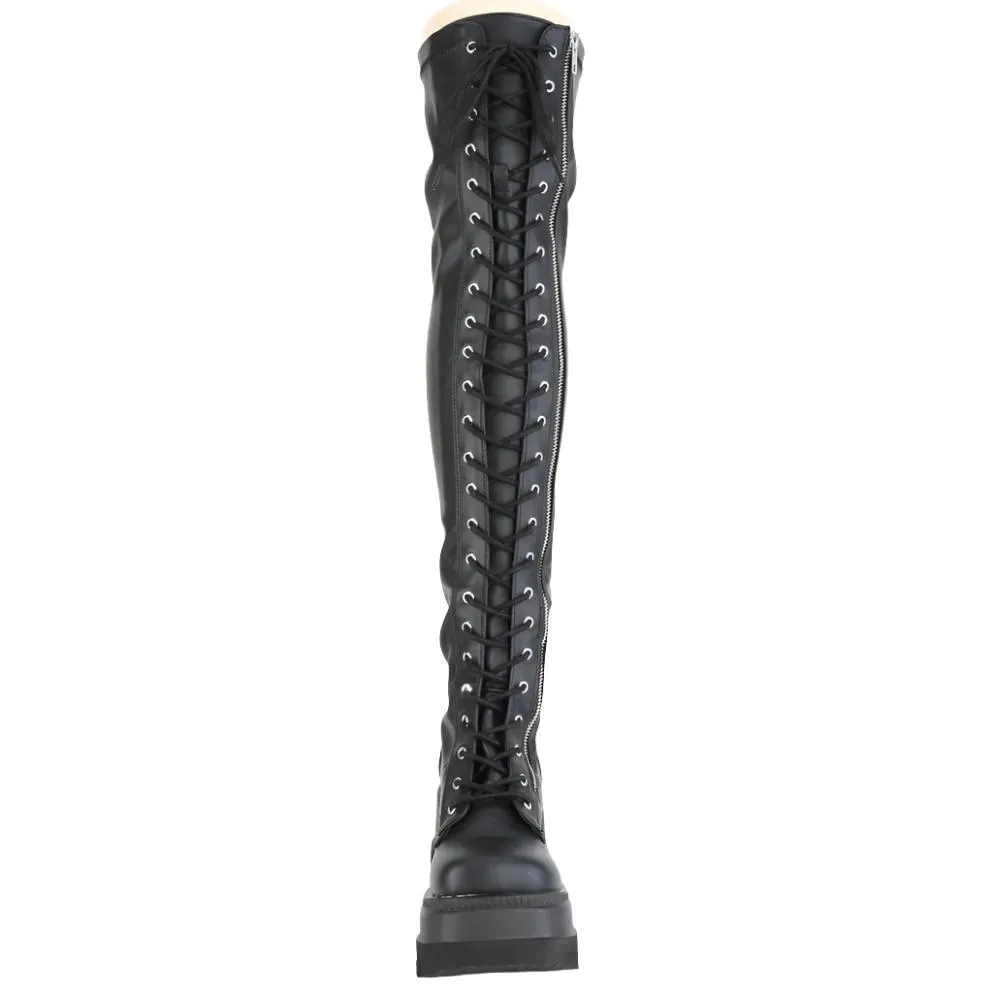 DemoniaCult SHAKER 374 Black Boots