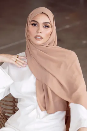 Essential Chiffon Hijab - Natural