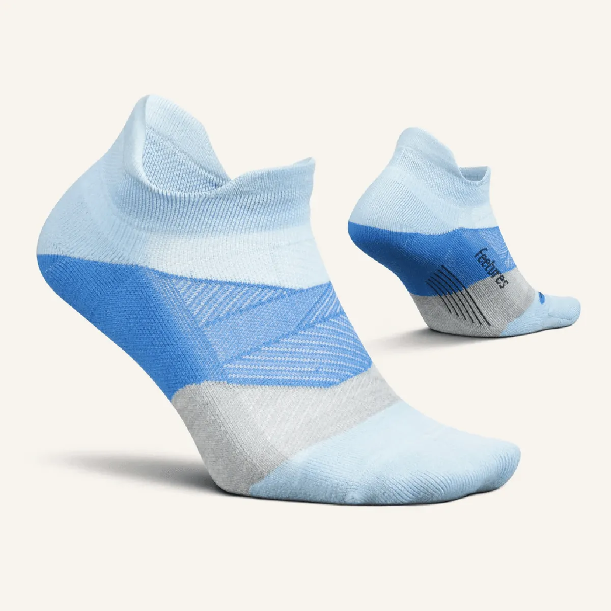 Feetures Elite Ultra Light No Show Tab - Big Sky Blue