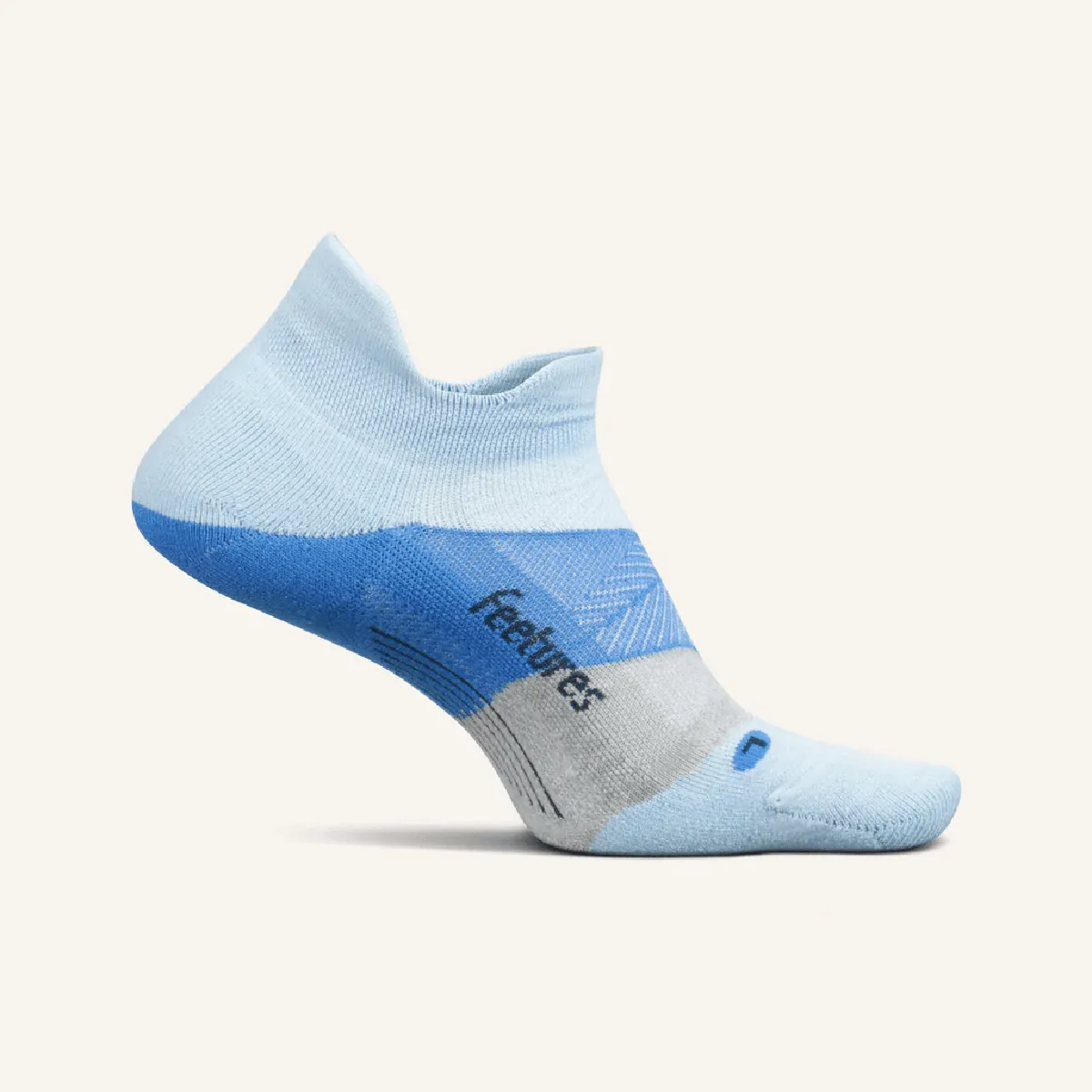 Feetures Elite Ultra Light No Show Tab - Big Sky Blue