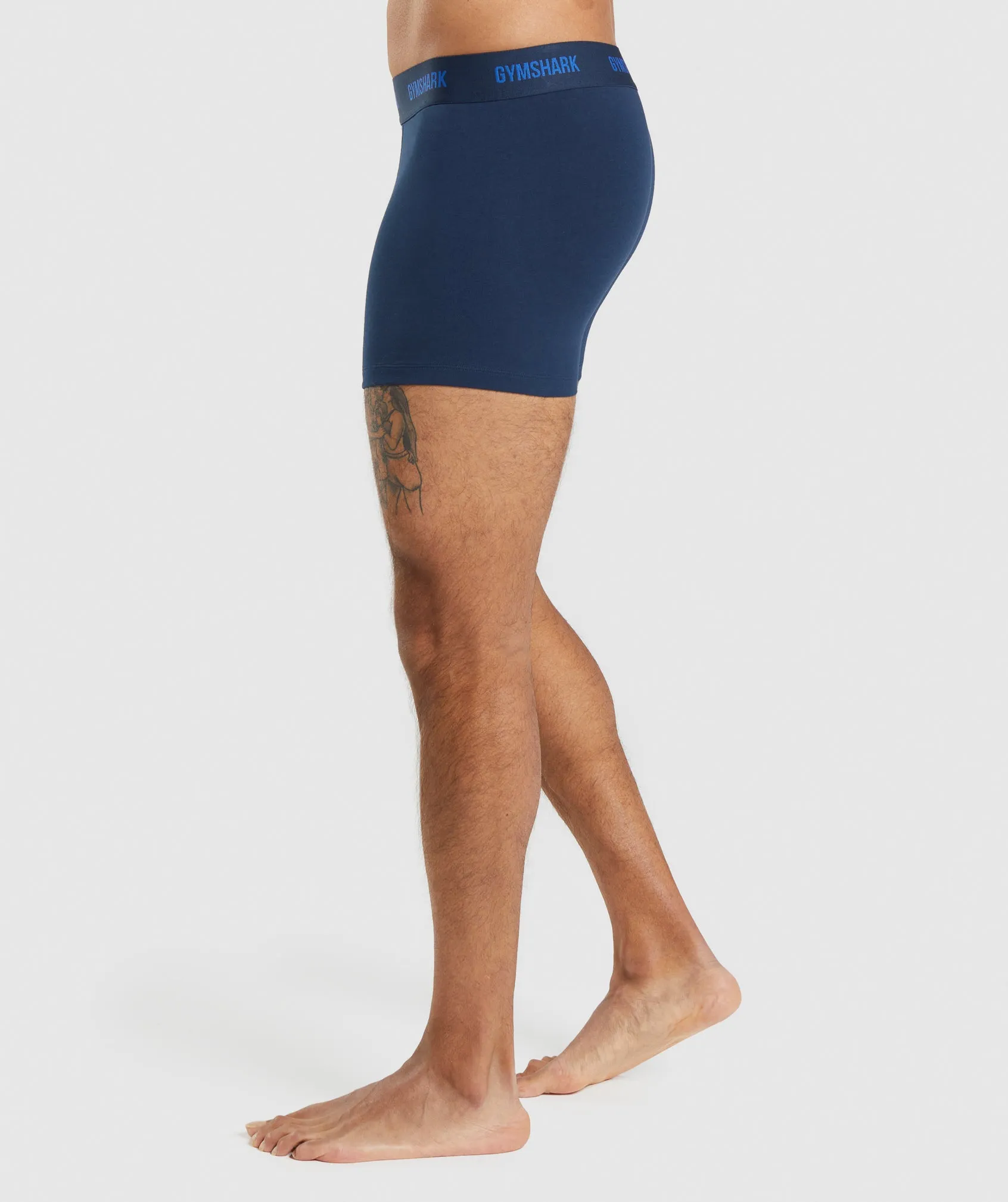 Gymshark Boxers 2pk - Core Olive/Navy