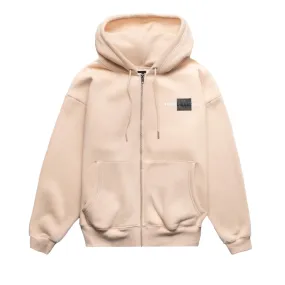 HOMME  'ESSENTIAL' Zipup Hoodie Nude