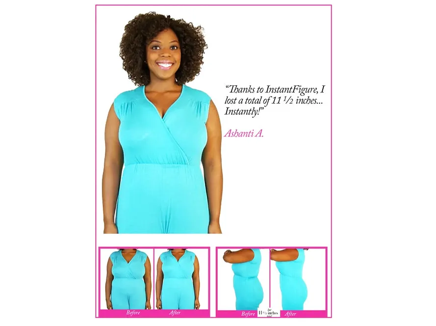 InstantFigure Underbust Tank Dress Curvy Plus Size Shapewear WD40151C