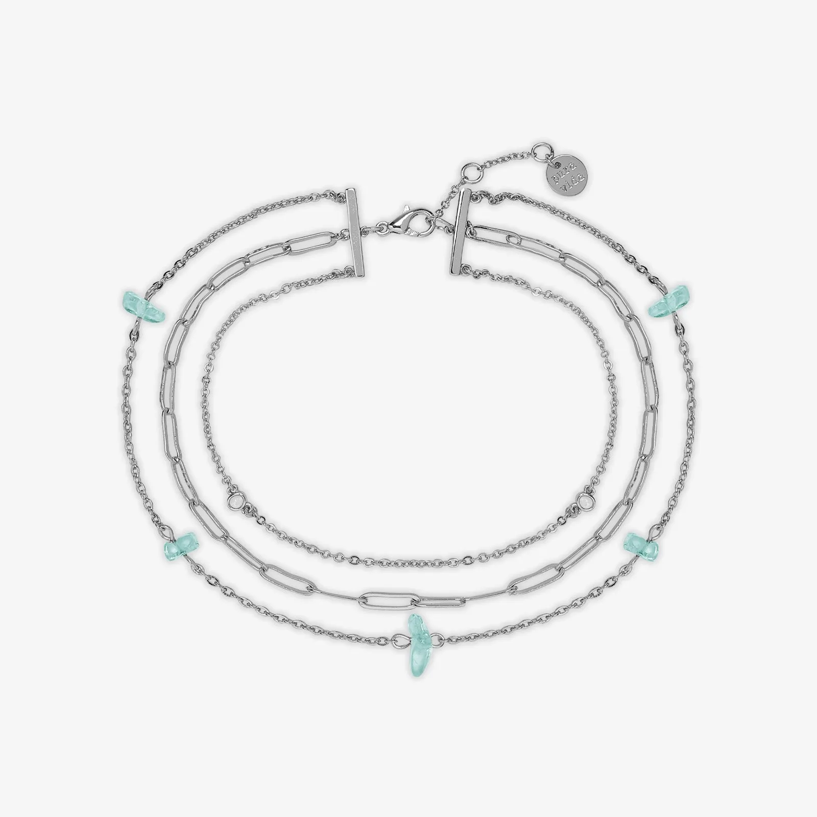 Isla Multi Chain Anklet