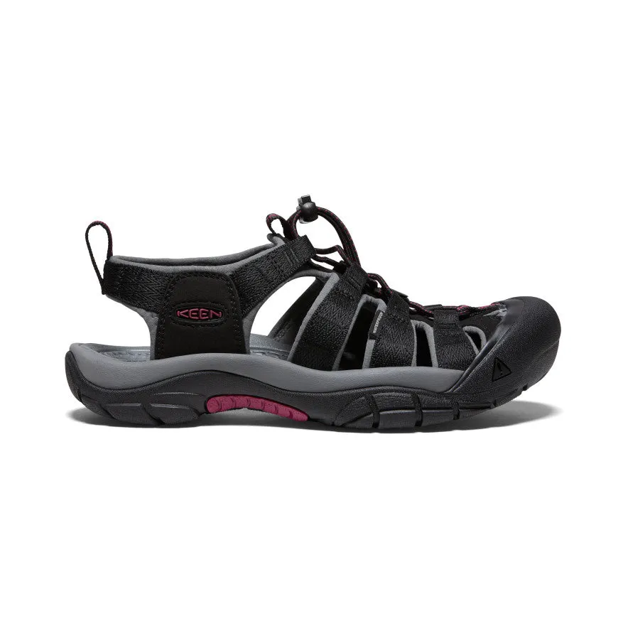 Keen Women's Newport H2 1022801 BLACK RASPBERRY