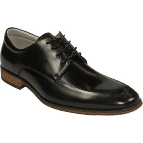 Men's Dress Shoes STEVE MADDEN Soft Leather upper Lace Up TASHER Black