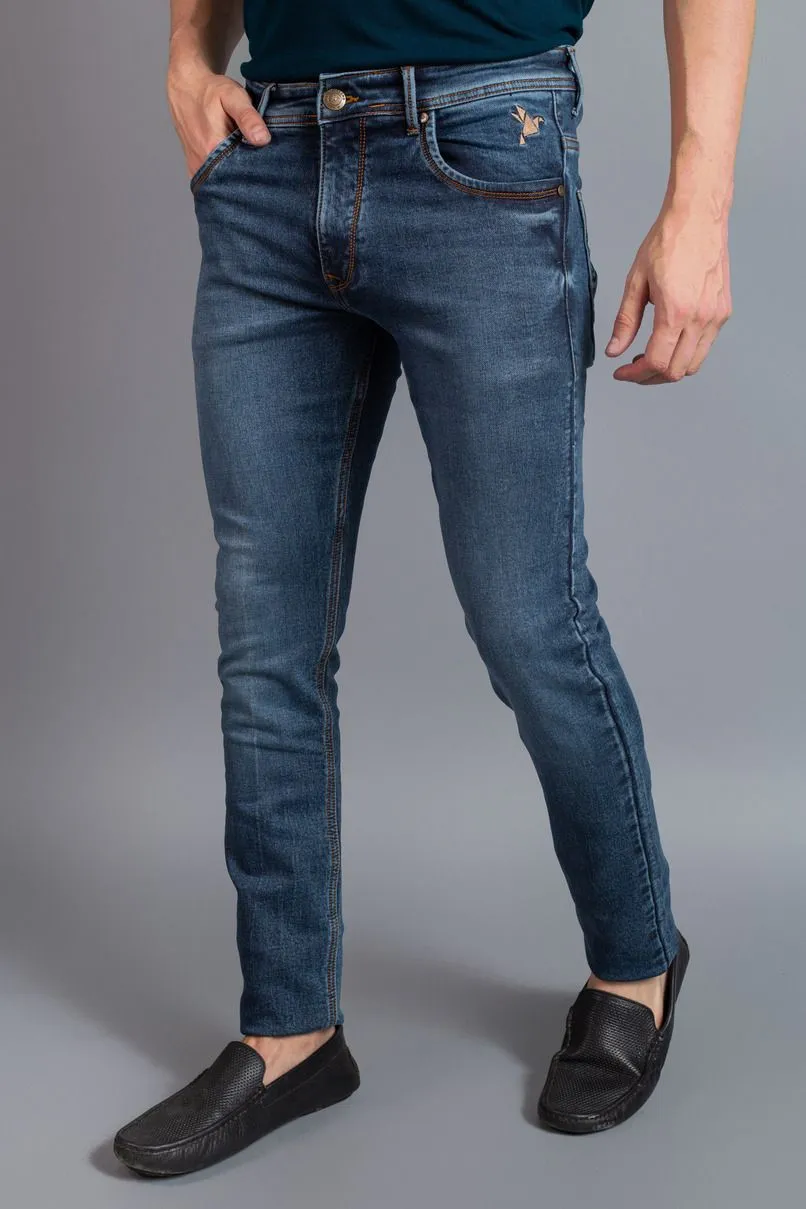 Metal Blue - Denim Jeans - Stain Proof