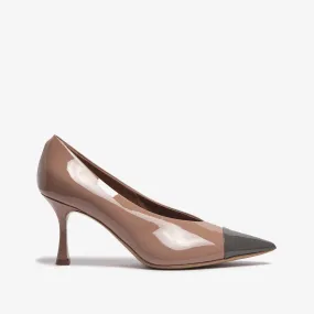 Pontia | Women's patent leather décolleté