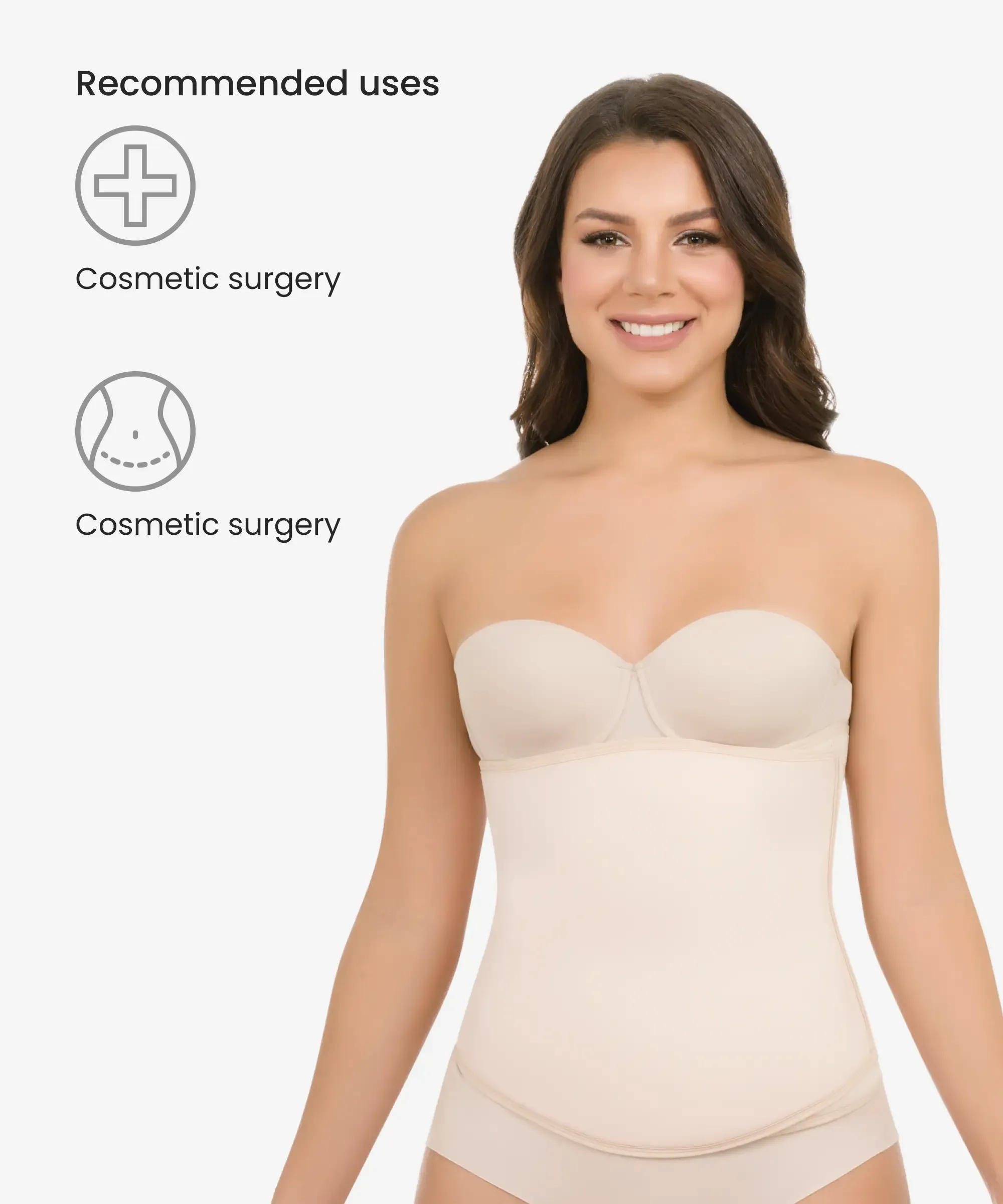 Postoperative waist cushion - Style 3012