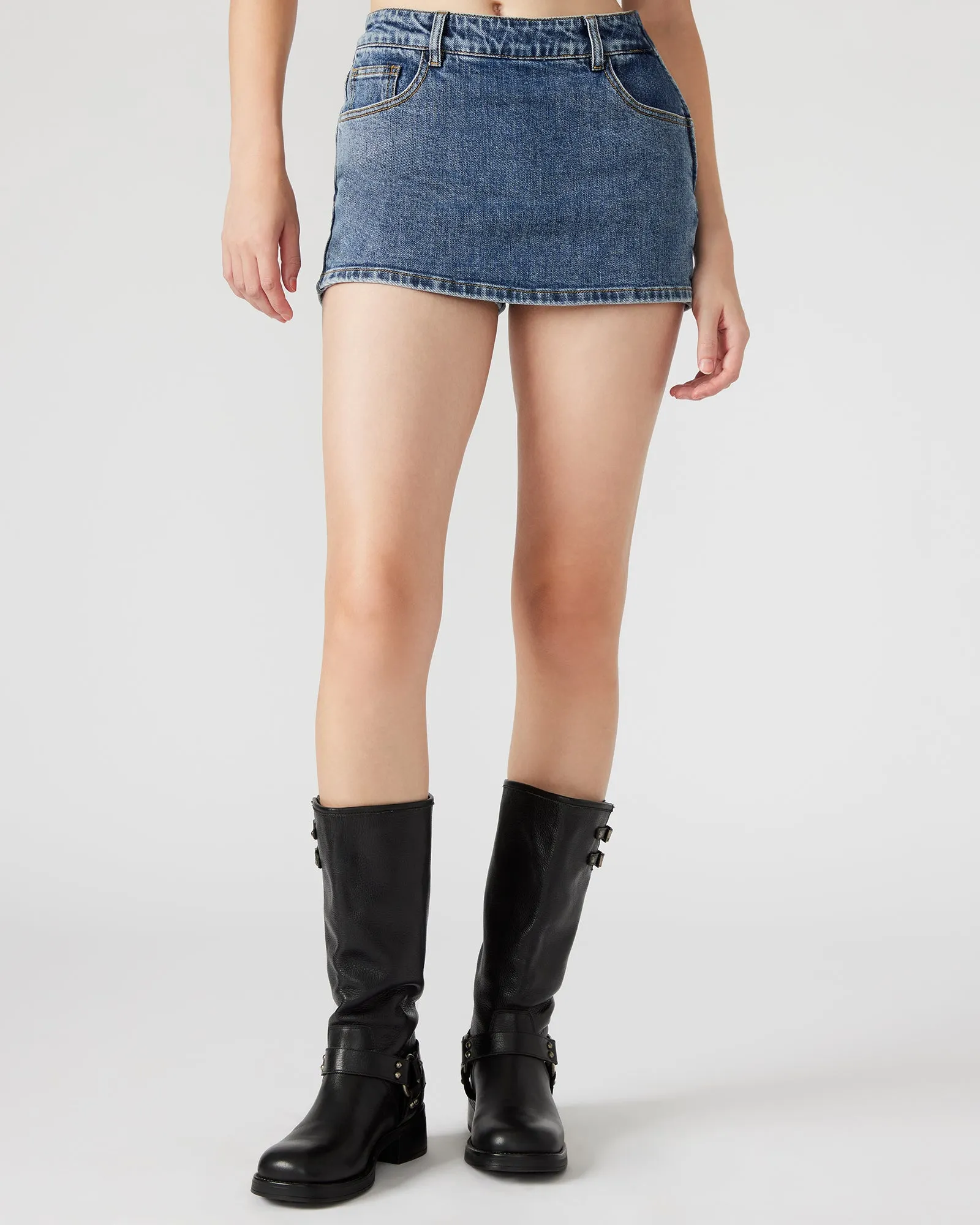 PRIYA DENIM SKORT