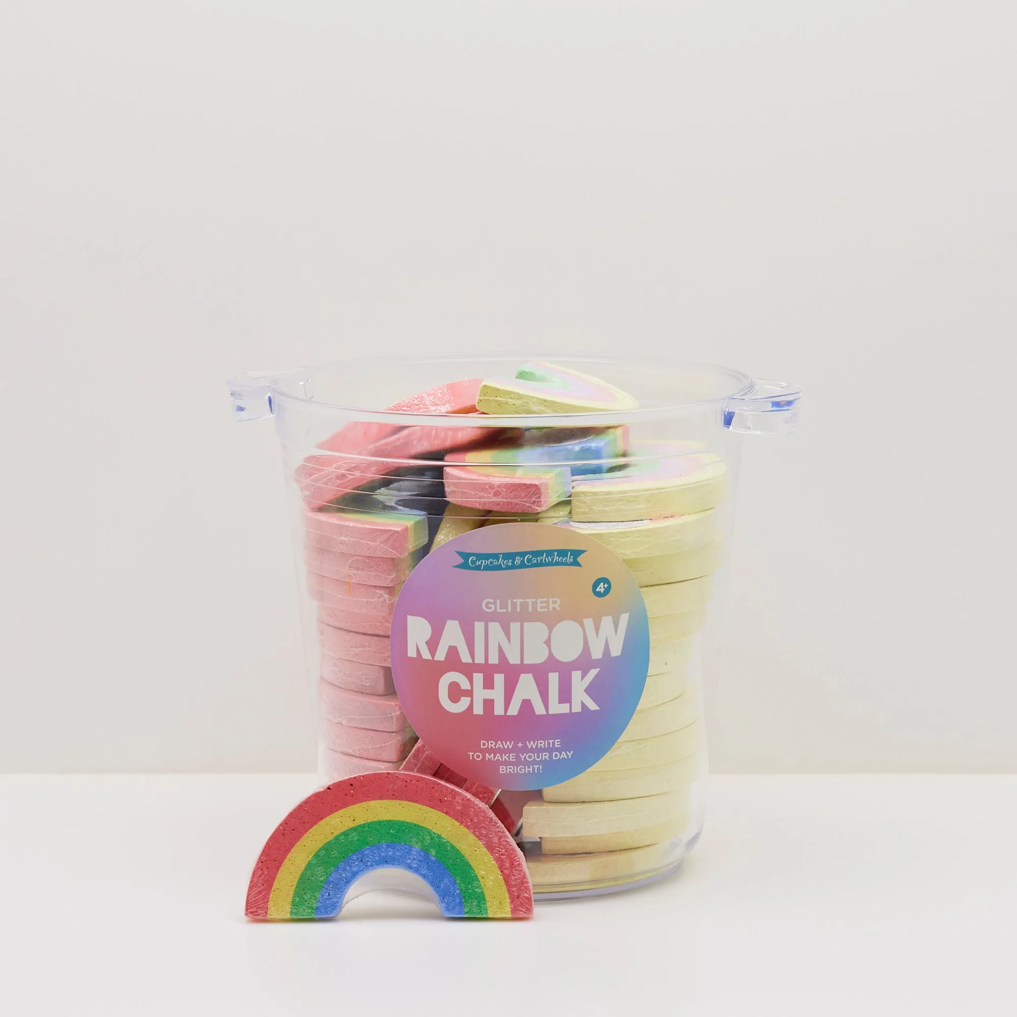 Rainbow Glitter Chalk - Multi