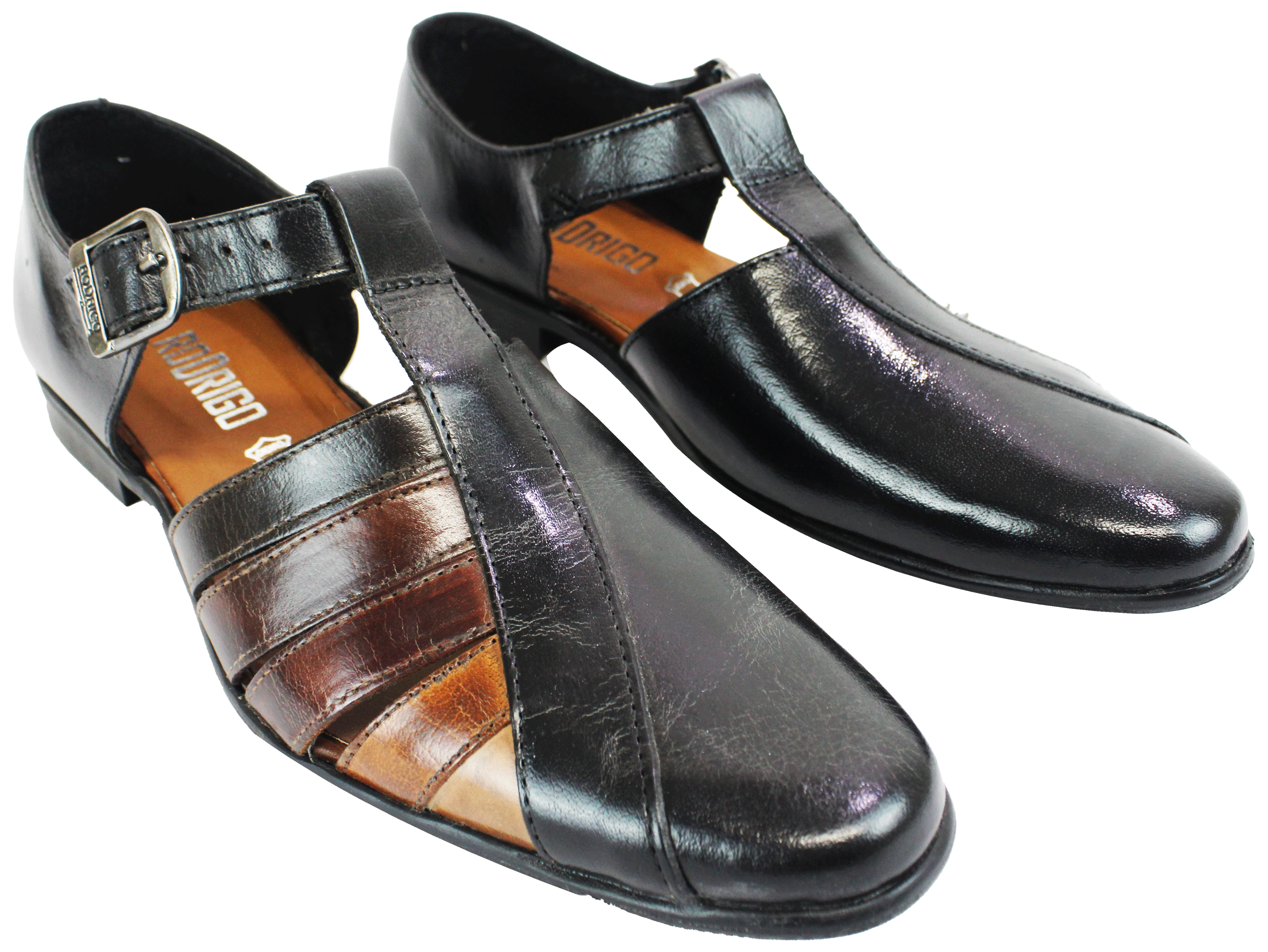 Rodrigo Black Multi Sandal Shoe