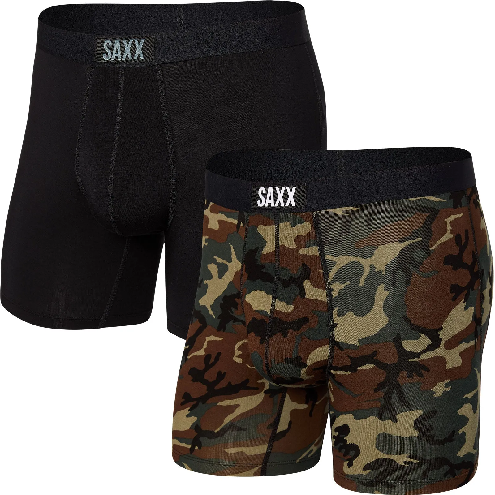 SAXX Men's Vibe 5" Boxer Briefs TWIN PACK {SXPP2V}