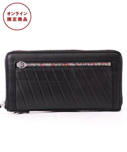 Seal Long wallet / Multi colored zipper (PS-035M)