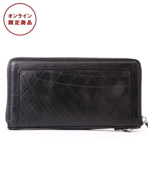 Seal Long wallet / Multi colored zipper (PS-035M)