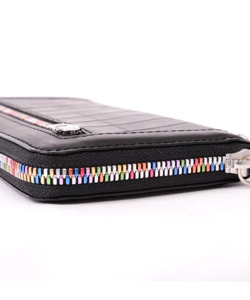 Seal Long wallet / Multi colored zipper (PS-035M)