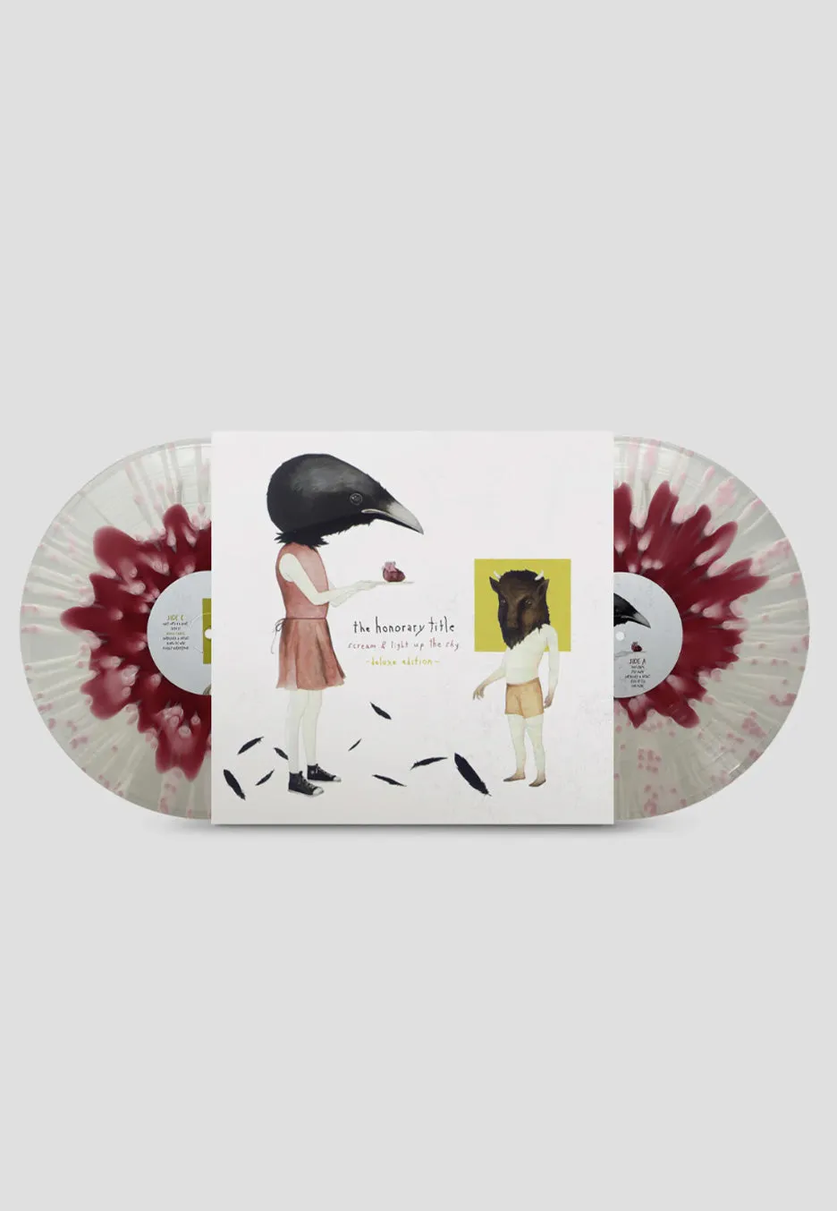 The Honorary Title - Scream And Light Up The Sky Ltd. Heart On A Platter - Colored 2 Vinyl