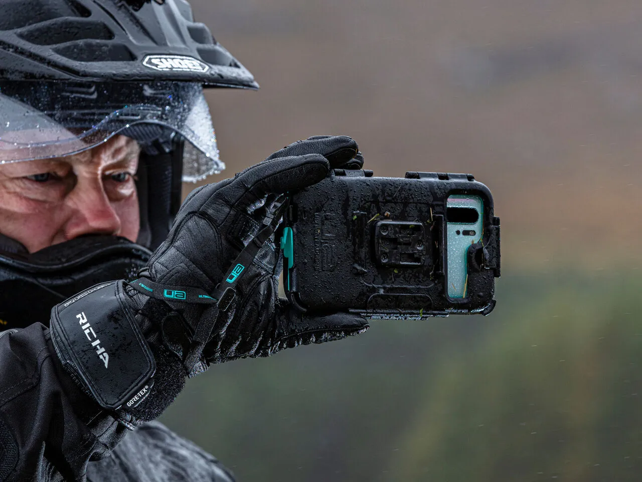 Tough Waterproof Case Motorcycle Mount for Sony Smartphones