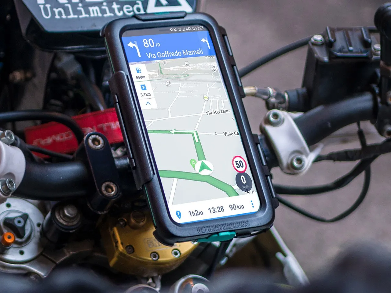 Tough Waterproof Case Motorcycle Mount for Sony Smartphones