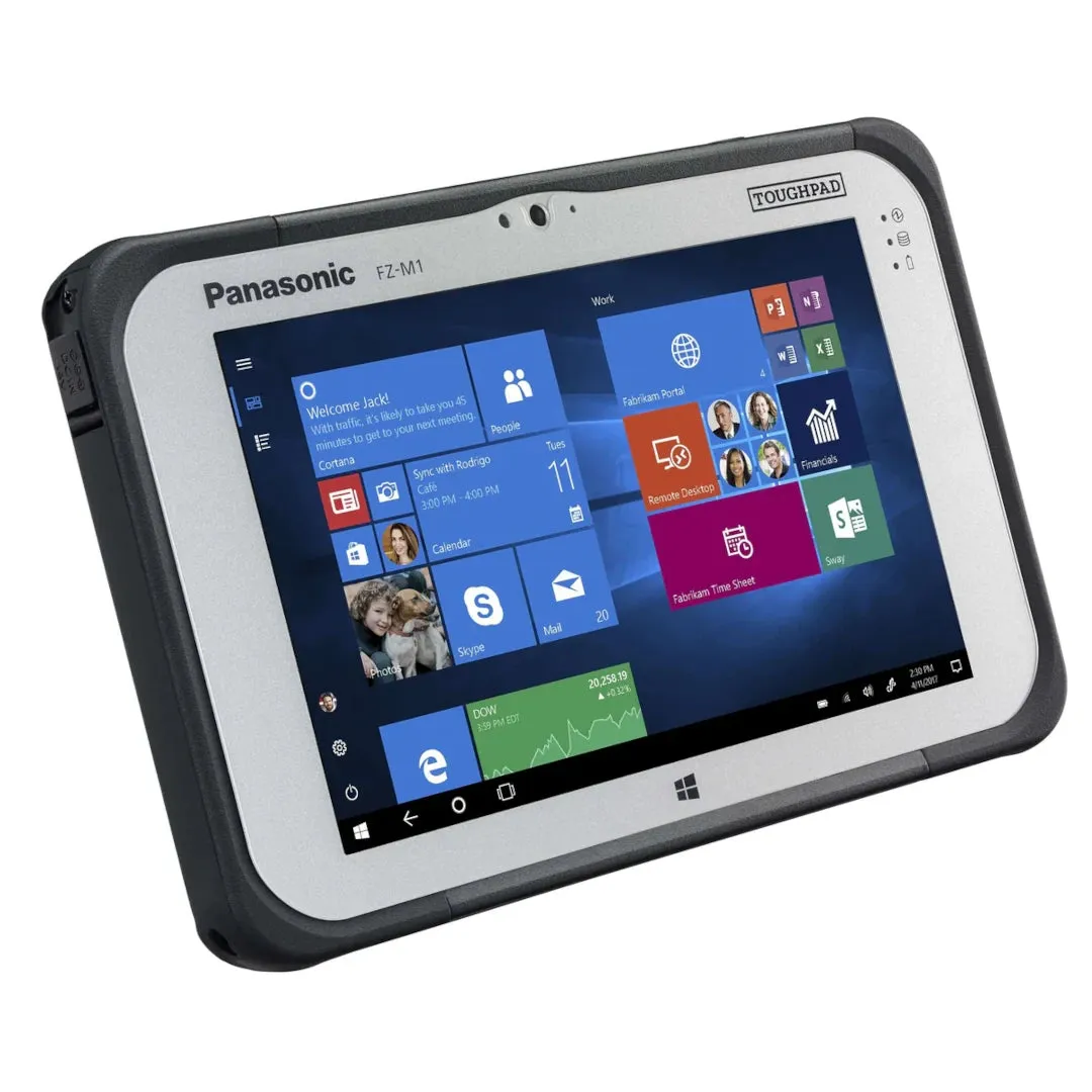 Toughpad FZ-M1 MK3, FZ-M1JX58AVM, Intel Core i5-7Y57, Barcode Reader, 8GB, 256GB SSD, Windows 10 Pro., with Hand Strap