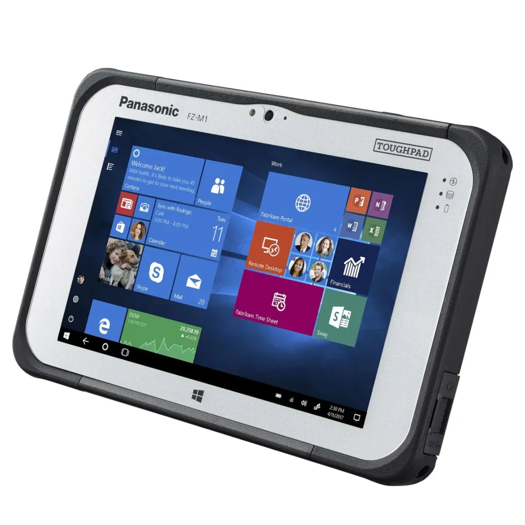 Toughpad FZ-M1 MK3, FZ-M1JX58AVM, Intel Core i5-7Y57, Barcode Reader, 8GB, 256GB SSD, Windows 10 Pro., with Hand Strap