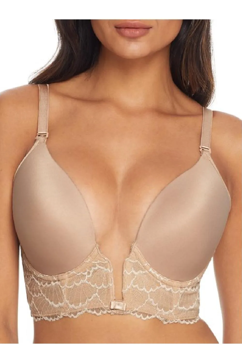 Va Bien Marquise Plunge Basque, Nude (884)