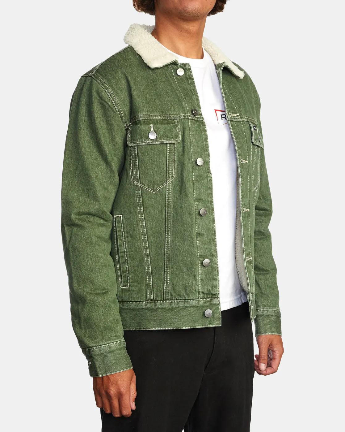 Waylon Denim Trucker Jacket - Cactus