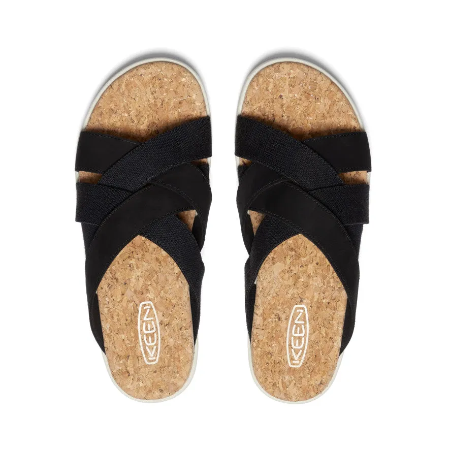 Women's Elle Mixed Slide  |  Black/Birch