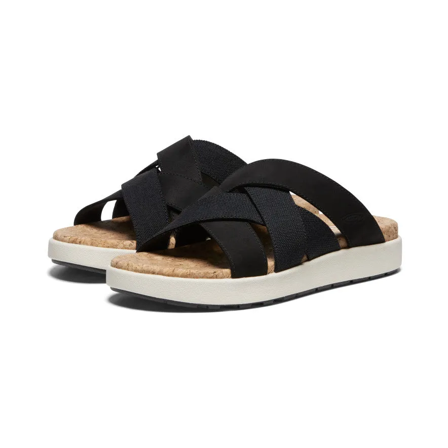 Women's Elle Mixed Slide  |  Black/Birch